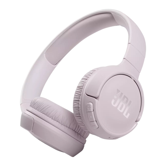 Harman JBL TUNE 510BT Guia De Inicio Rapido