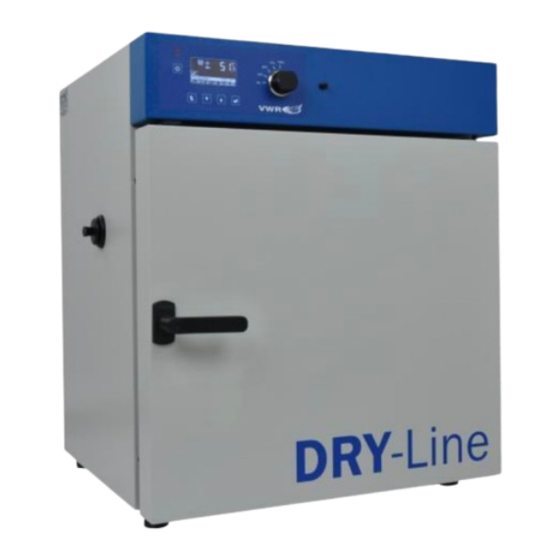 VWR INCU-Line Manual De Instruccion
