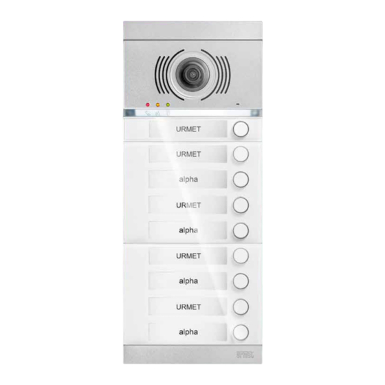 Urmet alpha LBT 20480 Manual Para La Instalacion