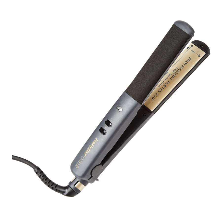 BaByliss PARIS pro 230 Manual Del Usuario