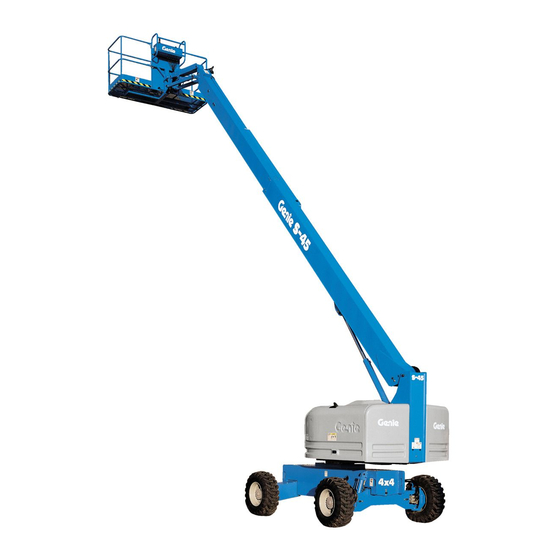 Genie S-40 Manual Del Operario