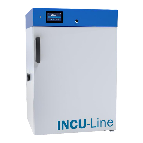 VWR INCU-Line Manual De Instrucciones
