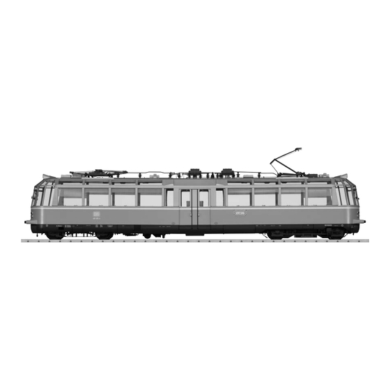marklin BR 491 Manual De Instrucciones
