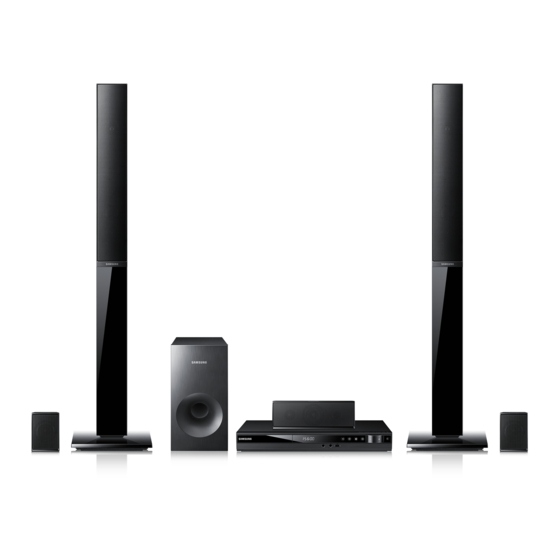 Samsung HT-E350K Manual Del Usuario