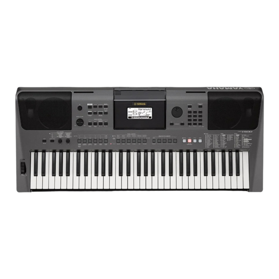 Yamaha PSR-1500 Manual De Instrucciones