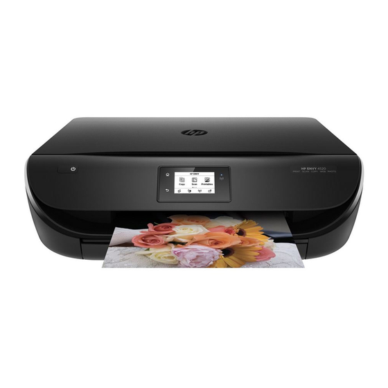 HP ENVY 4520 All-in-One Serie Manual Del Usuario
