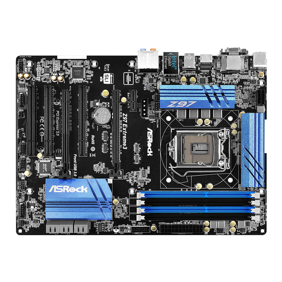 ASROCK Z97 Extreme3 Manual Del Usuario