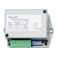 Ge Interlogix KAL490 Guia De Inicio Rapido