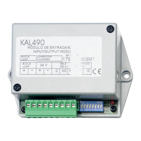 GE Interlogix KAL490 Guia De Inicio Rapido