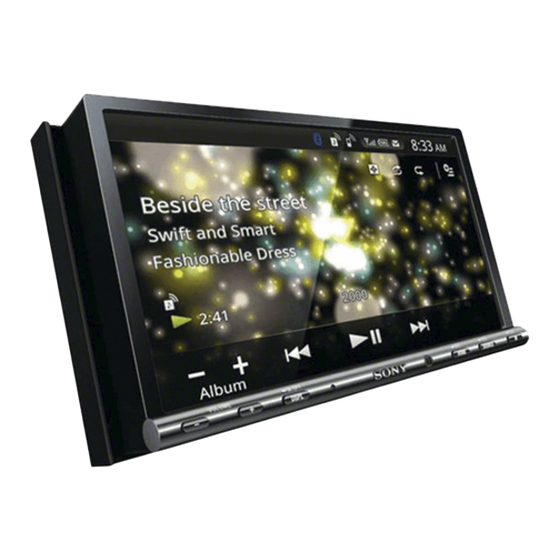 Sony XAV-701BT Instalación / Conexiones