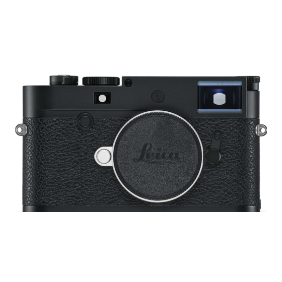 Leica M10-P Manual De Instrucciones