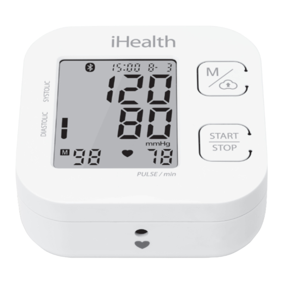 iHealth KN-550BT Manual Del Usuario