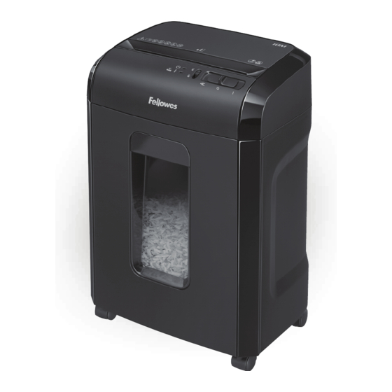 Fellowes 10M Manual Del Instrucciones