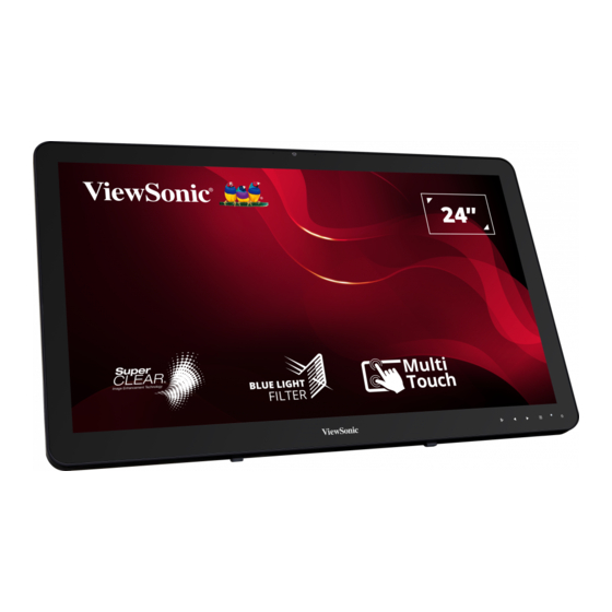 ViewSonic TD2430-CN Guia Del Usuario