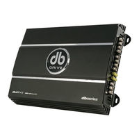 DB Drive DBA80.4 Manual De Instrucciones