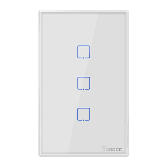 Sonoff T0EU1C Manual Del Usuario