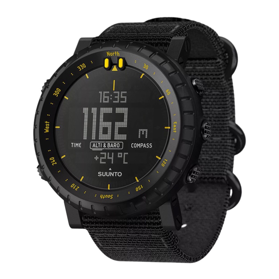 Suunto CORE Guía De Usuario