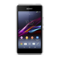 Sony Xperia E1 Guia Del Usuario