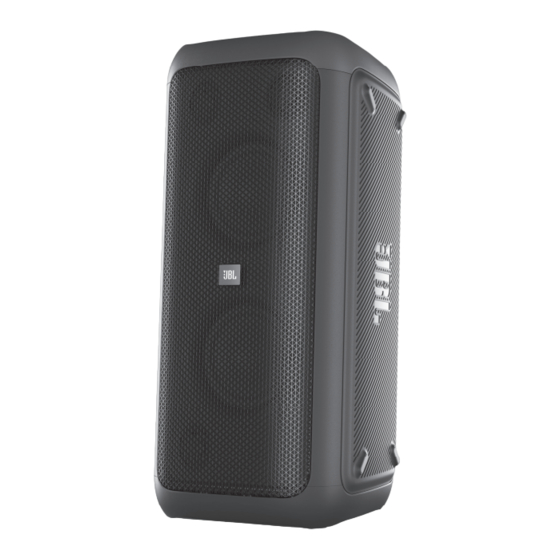 Harman JBL PARTYBOX 200 Guia De Inicio Rapido