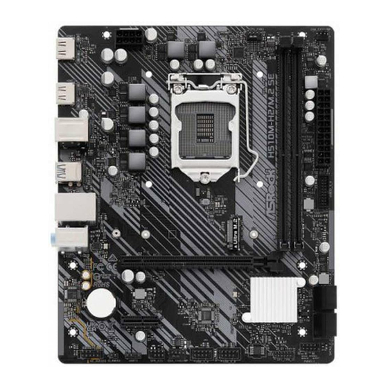 ASROCK H510M-H2/M.2 SE Manual De Usuario