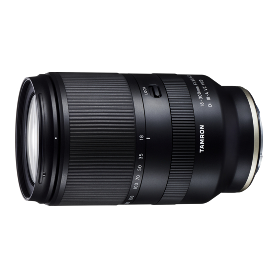 Tamron B061 Manual Del Usuario