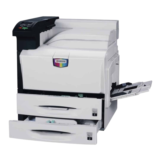 Kyocera FS-C8100DN Guía De Uso