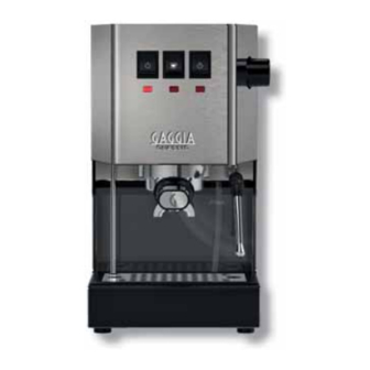 Gaggia Milano NEW CLASSIC Manuales