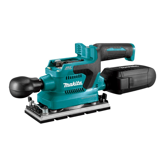 Makita DBO380 Manual De Instrucciones