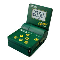 Extech Instruments 412400 Manual Del Usuario
