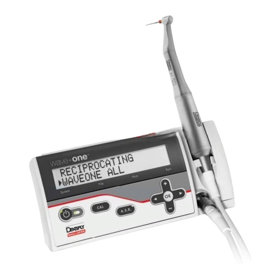 Dentsply Maillefer WAVE-ONE Manual De Usuario