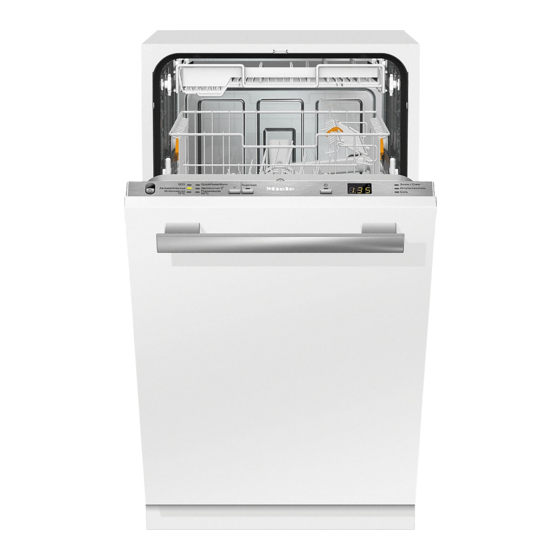 Miele G 4782 Manuales