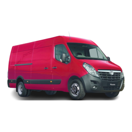 Opel MOVANO Manual De Instrucciones
