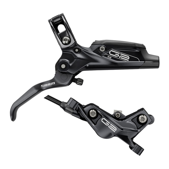 SRAM G2 RS Manual De Mantenimiento