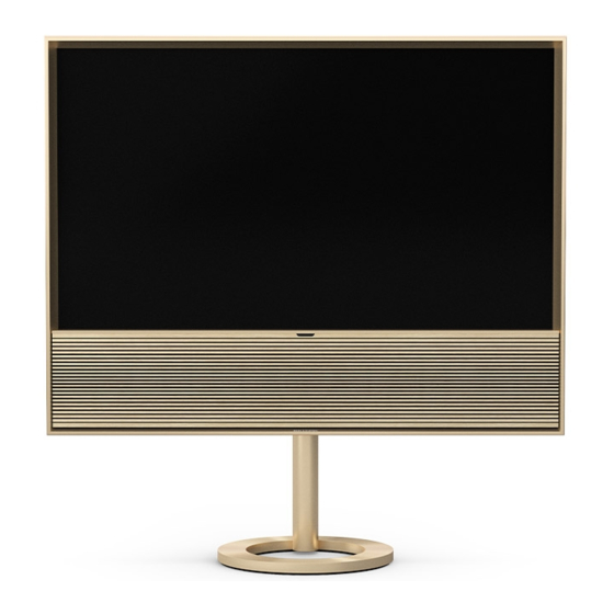 Bang & Olufsen BEOVISION CONTOUR Primeros Pasos