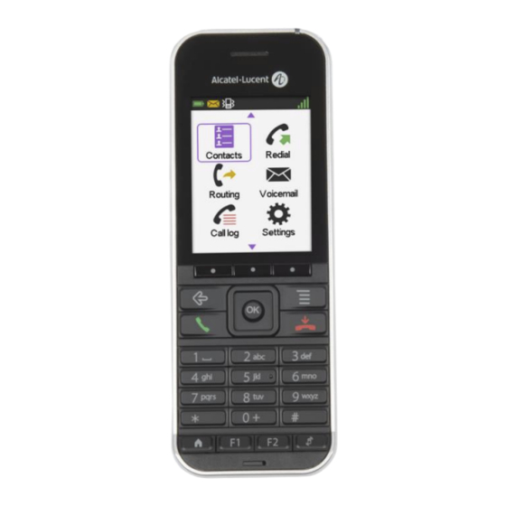 Alcatel-Lucent 8242 DECT Manual De Usuario