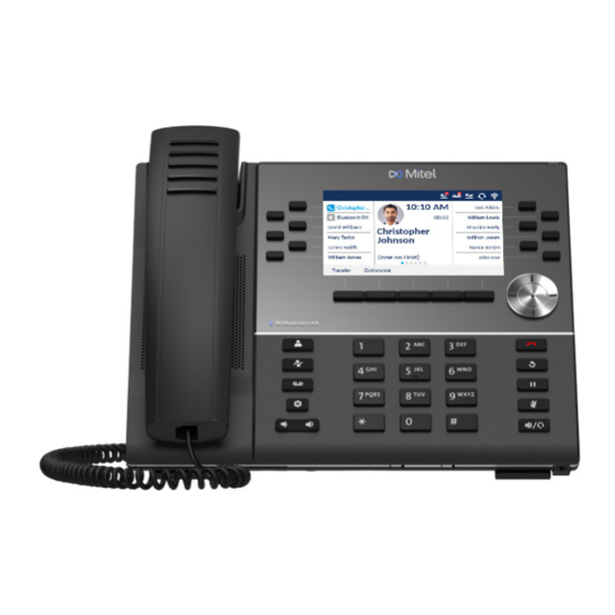 Mitel 6930 Guía De Referencia Rápida