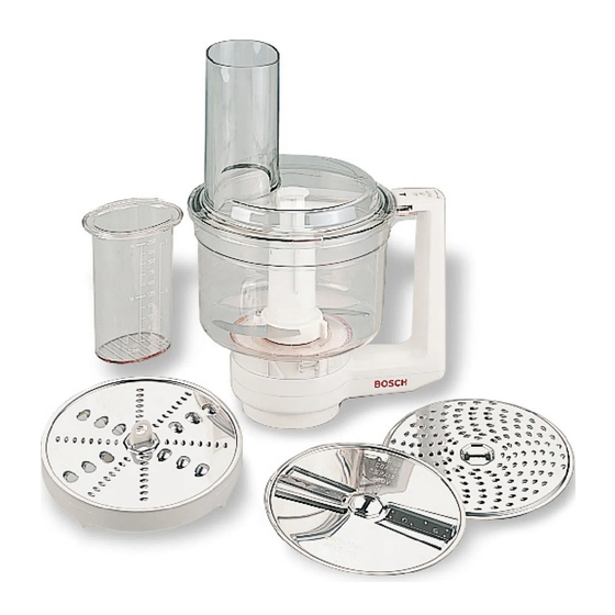 Bosch MUZ6MM3 Instrucciones De Uso