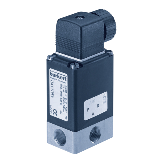 Burkert 0121 Manual De Instrucciones