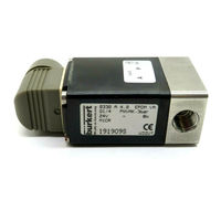 Burkert 0332 Manual De Instrucciones