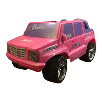 Fisher-Price Power Wheels Cadillac Escalade EXT Manual Del Usuario