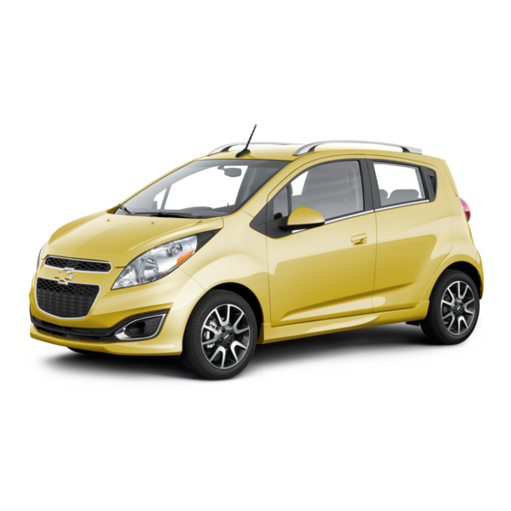 Chevrolet SPARK 2013 Guia Del Propietario