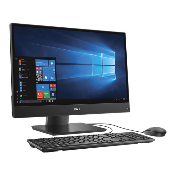 Dell OptiPlex 5260 All-in-One Manual De Servicio