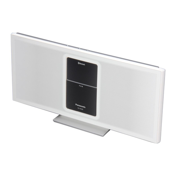 Panasonic SC-HC05 Instrucciones De Funcionamiento