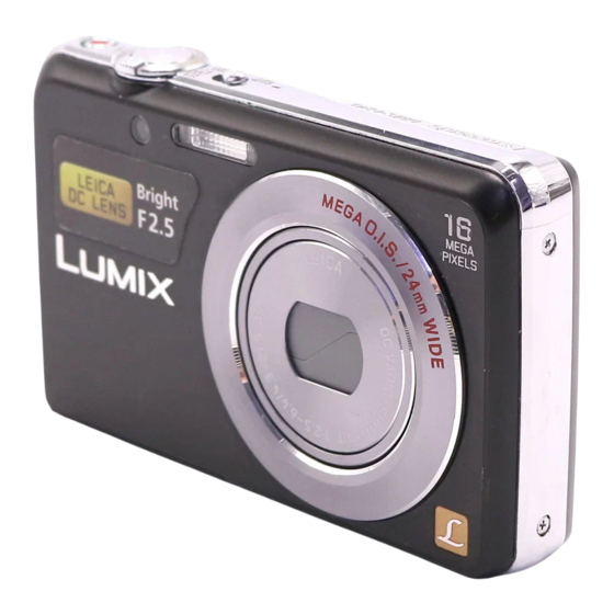 Panasonic DMC-FS5 Instrucciones De Funcionamiento