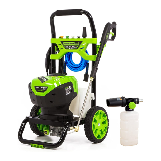 GreenWorks GPW 2300 Guia De Inicio Rapido