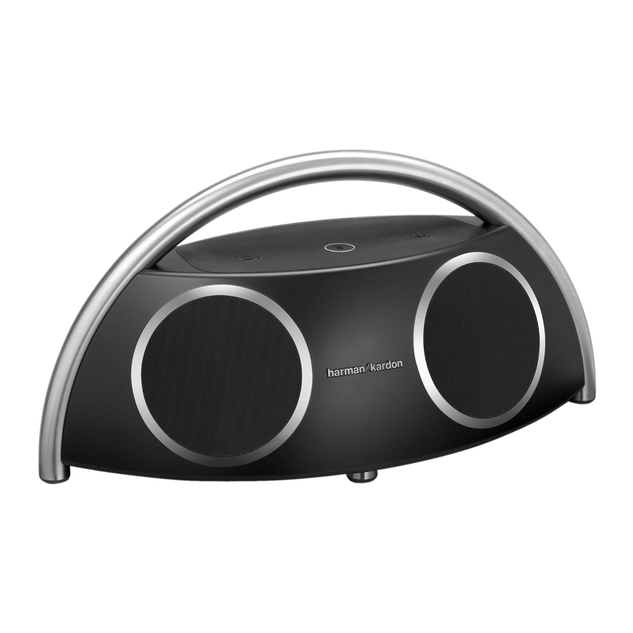 Harman Kardon GO+PLAY WIRELESS El Manual Del Propietario