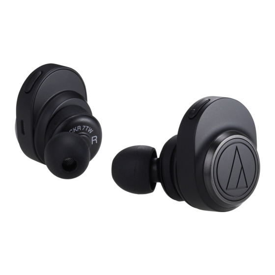Audio-Technica ATH-CKR7TW Manual De Usuario