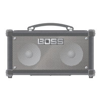 Boss DUAL CUBE LX Manual Del Usuario