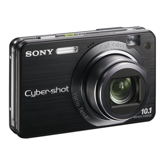 Sony Cyber-shot DSC-W150 Manual De Instrucciones