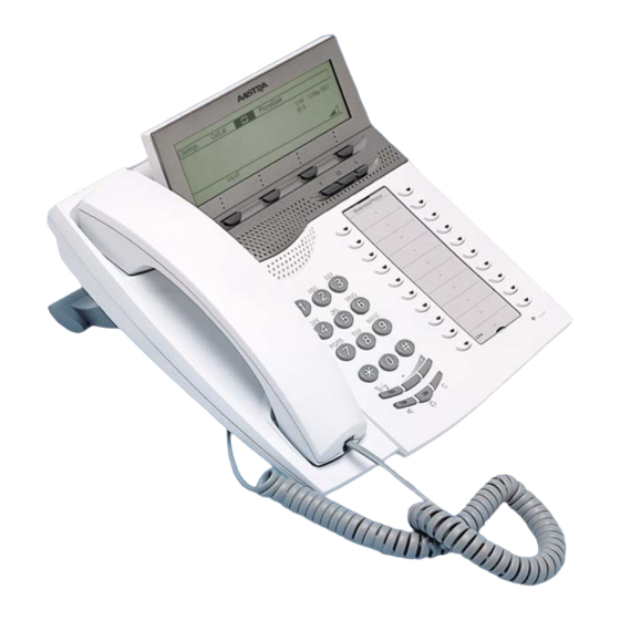 Aastra Dialog 4425 IP Vision Guía De Usuario